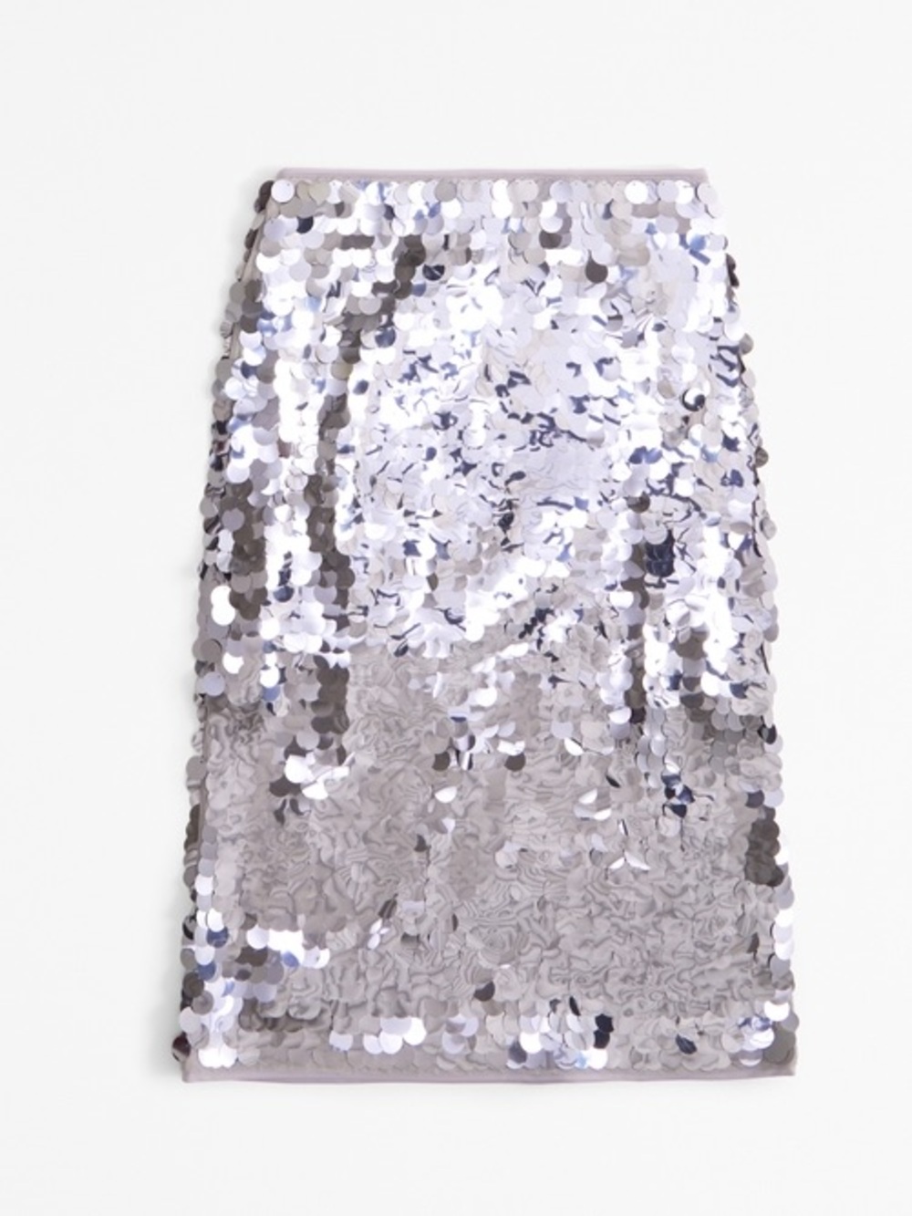 Abercrombie & Fitch High Rise Sequin Midi Skirt